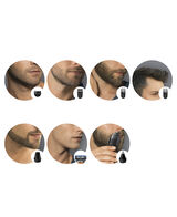 Male Grooming Kit 8-in-one precision Face/Head Trimmer with free Gillette Fusion ProGlide Manual Razor